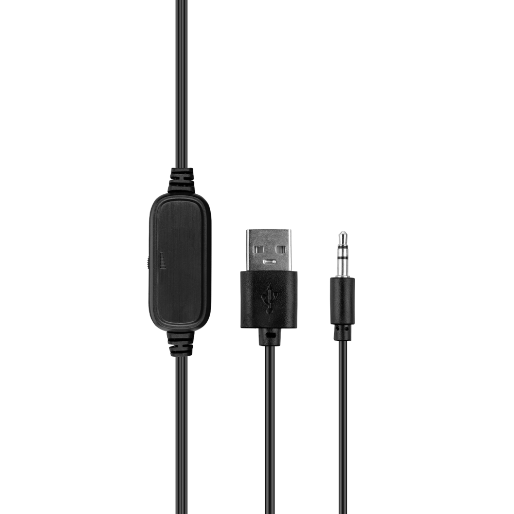 RMS-G19 2.0 5 Watt LED Işıklı Siyah Multimedia Speaker - Rampage