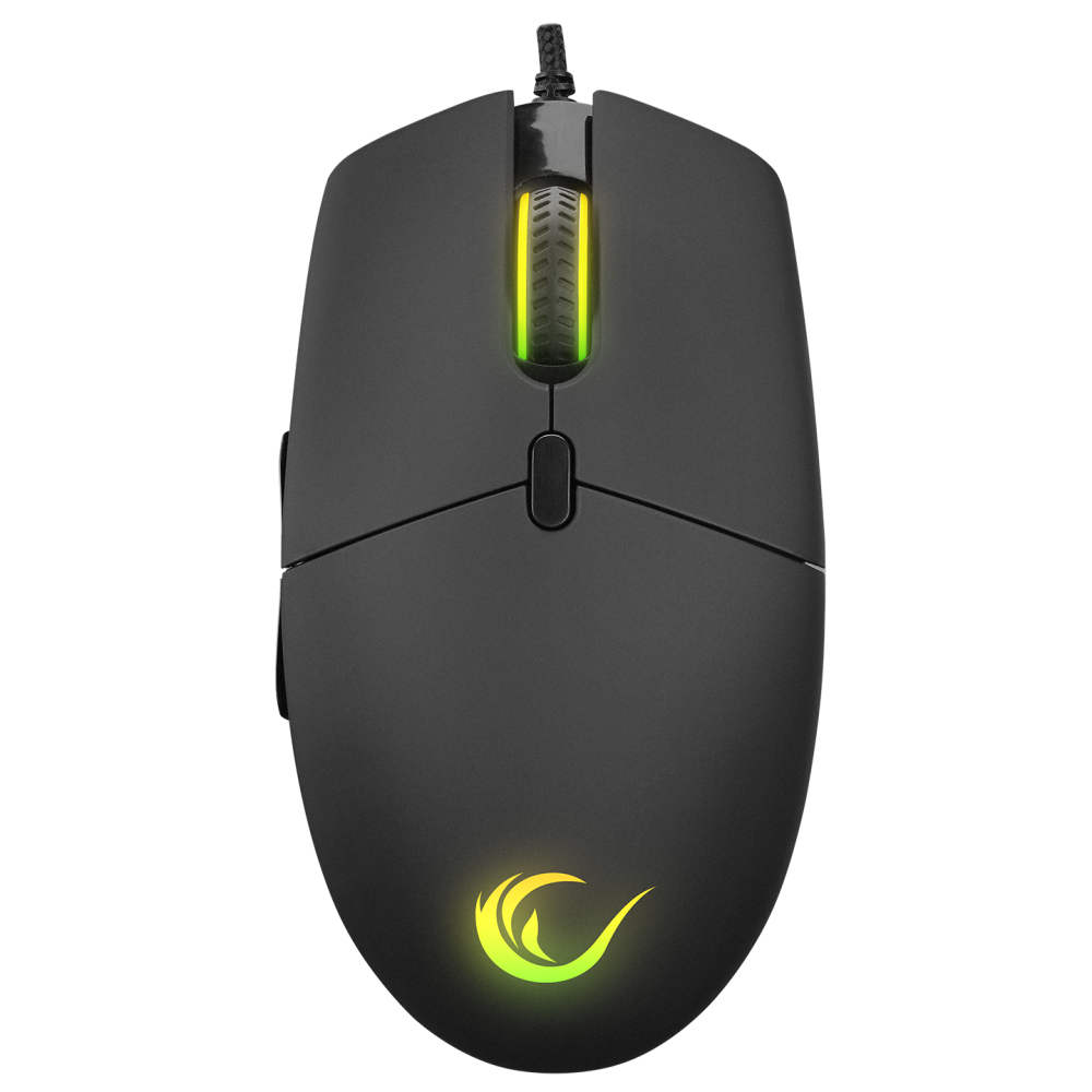 SMX-R63 GLORY Usb Siyah RGB Işıklı 6400dpi Gaming Oyuncu Mouse - Rampage