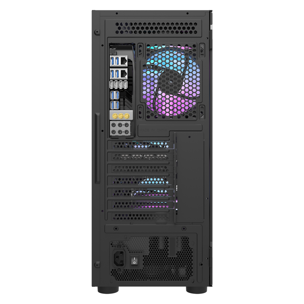 INFINITY MESH 4*ARGB Fan Manyetik Temperli Camlı E-ATX Mid-T Gaming Oyuncu Kasası - Rampage