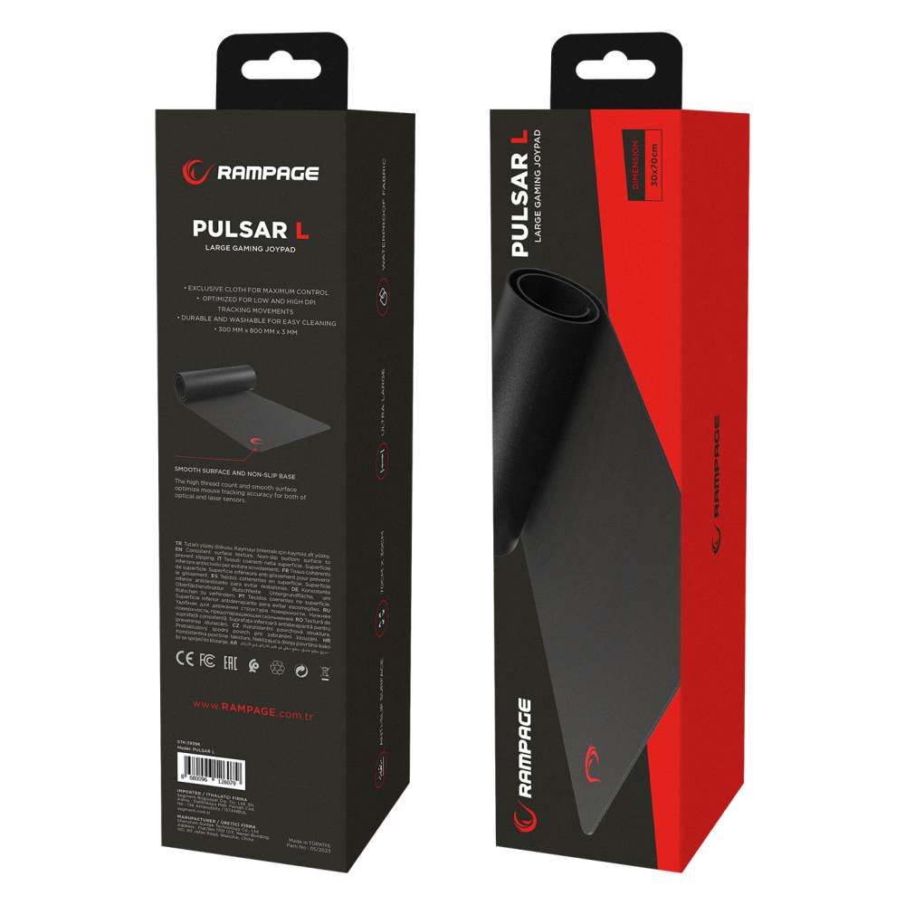 Pulsar L 300x700x3mm Gaming Mouse Pad - Rampage