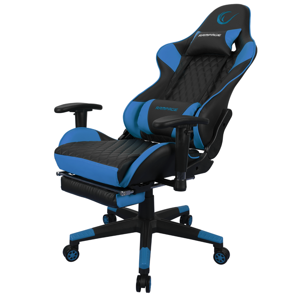 STYLES KL-R61 Mavi/Siyah Oyuncu Koltuğu - Rampage