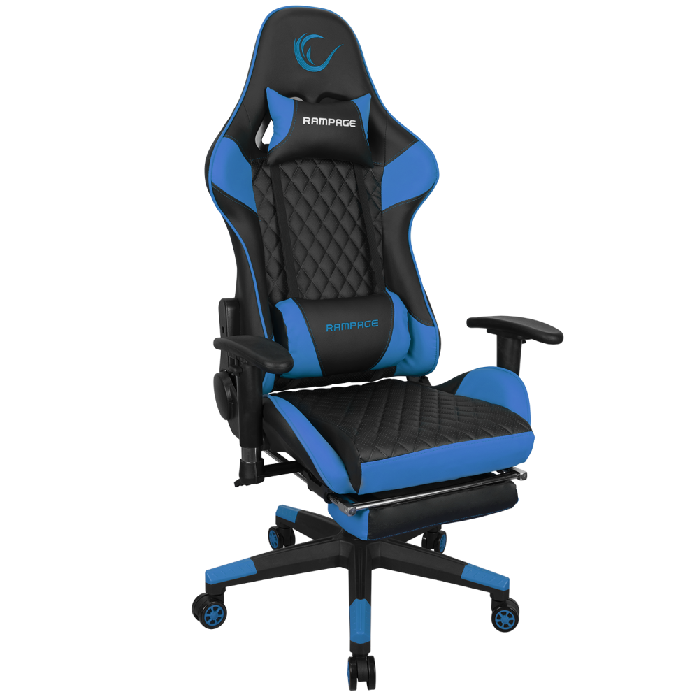 STYLES KL-R61 Mavi/Siyah Oyuncu Koltuğu - Rampage