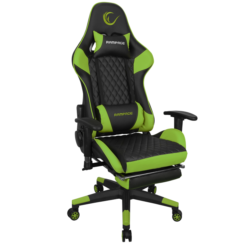 STYLES KL-R61 Yeşil/Siyah Oyuncu Koltuğu - Rampage