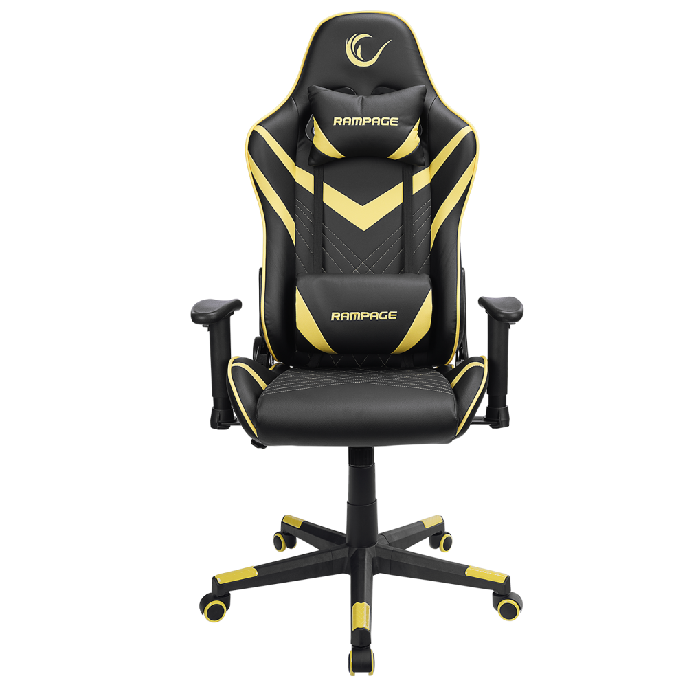 KL-R52 VIVEYN Sarı / Siyah Oyuncu Koltuğu - Rampage