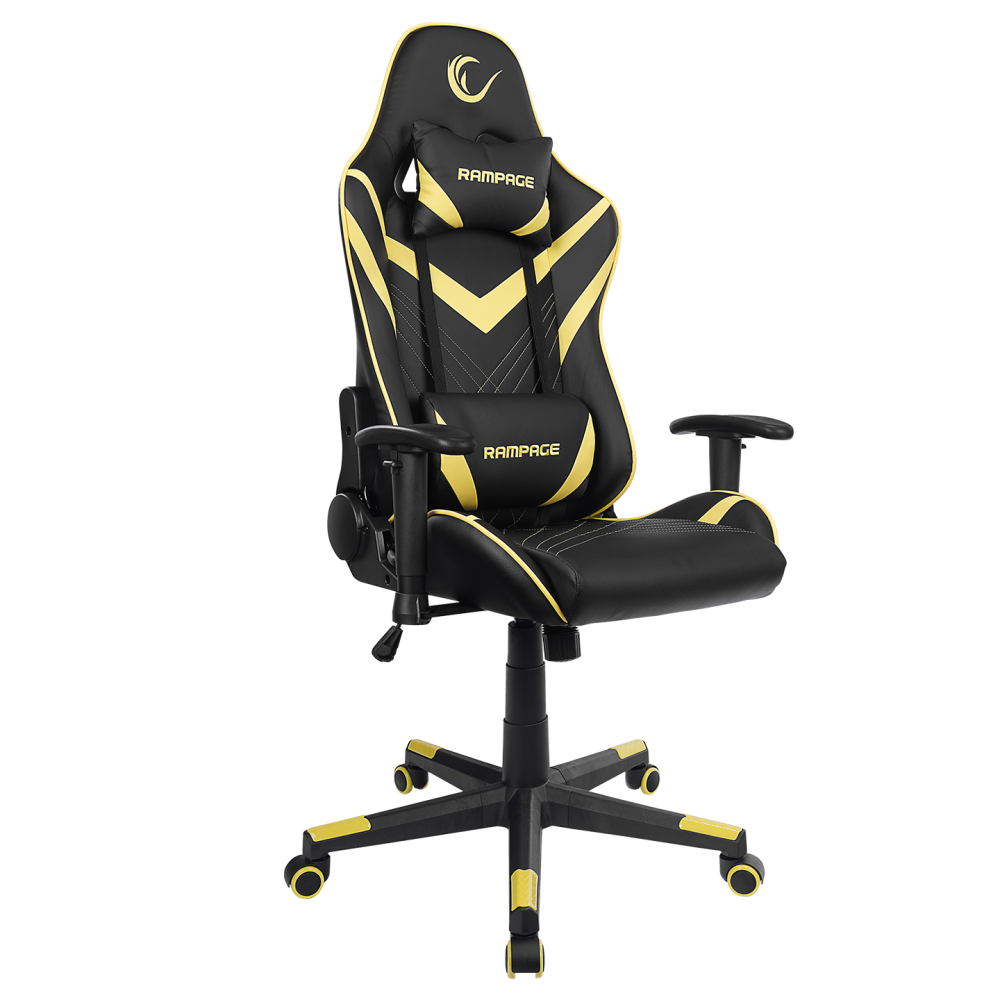KL-R52 VIVEYN Sarı / Siyah Oyuncu Koltuğu - Rampage