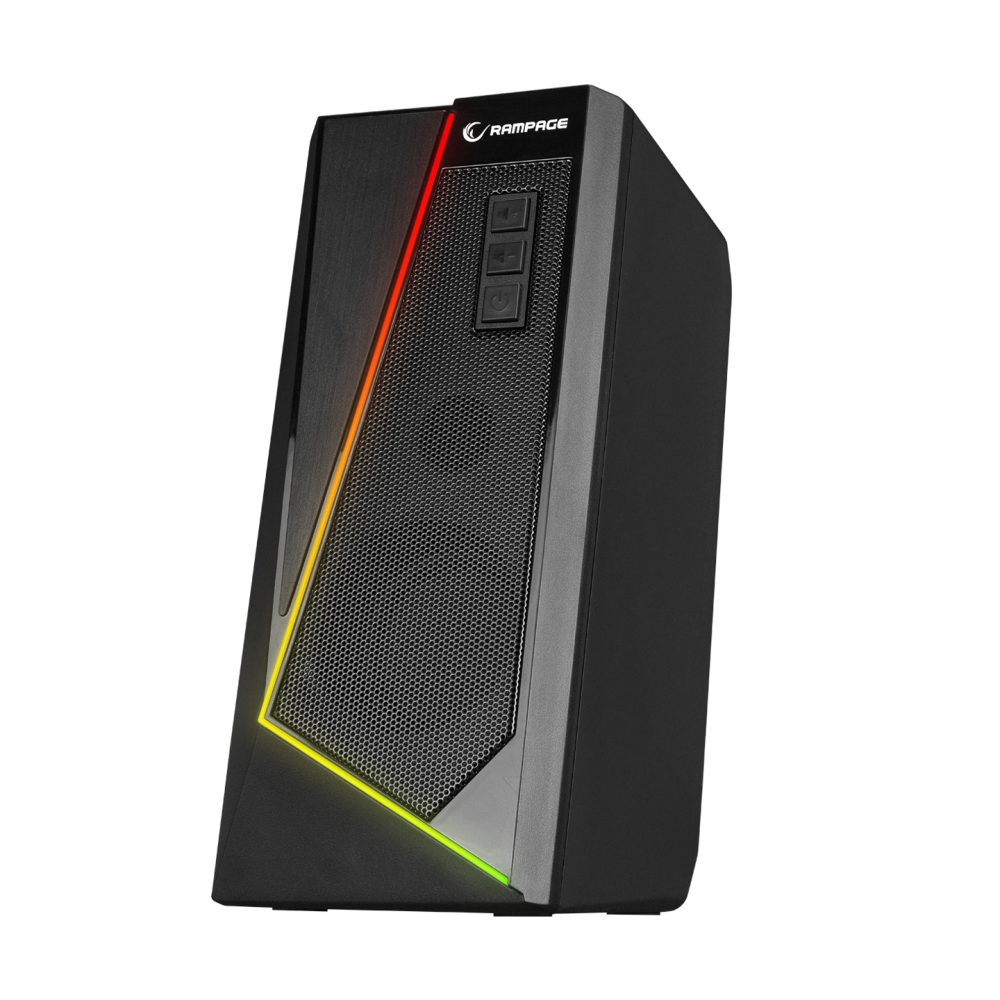 RMS-X8 MAJESTY Bluetooth FMLi RGB Işıklı Multimedia Gaming Oyuncu 2.0 Speaker - Rampage