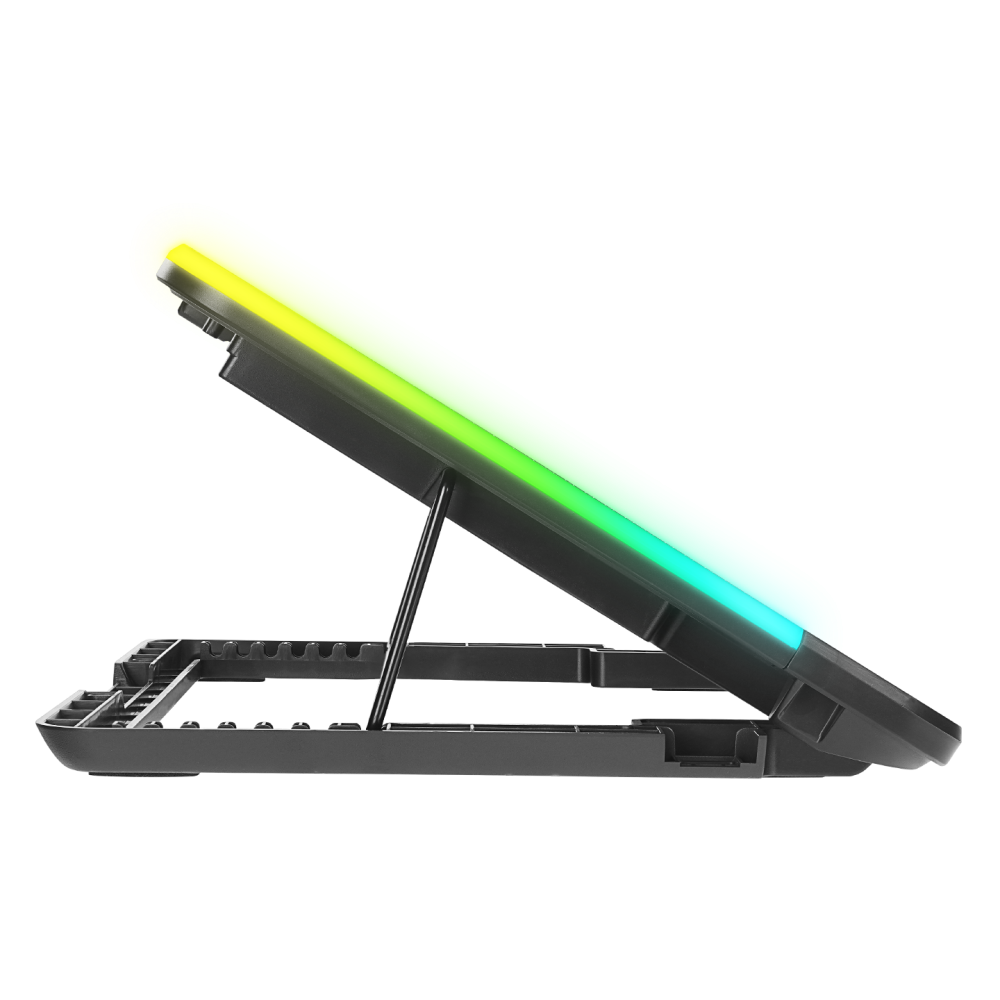 SIXPOWER R9 6 Fan RGB Işıklı Telefon Tutuculu Notebook Soğutucu