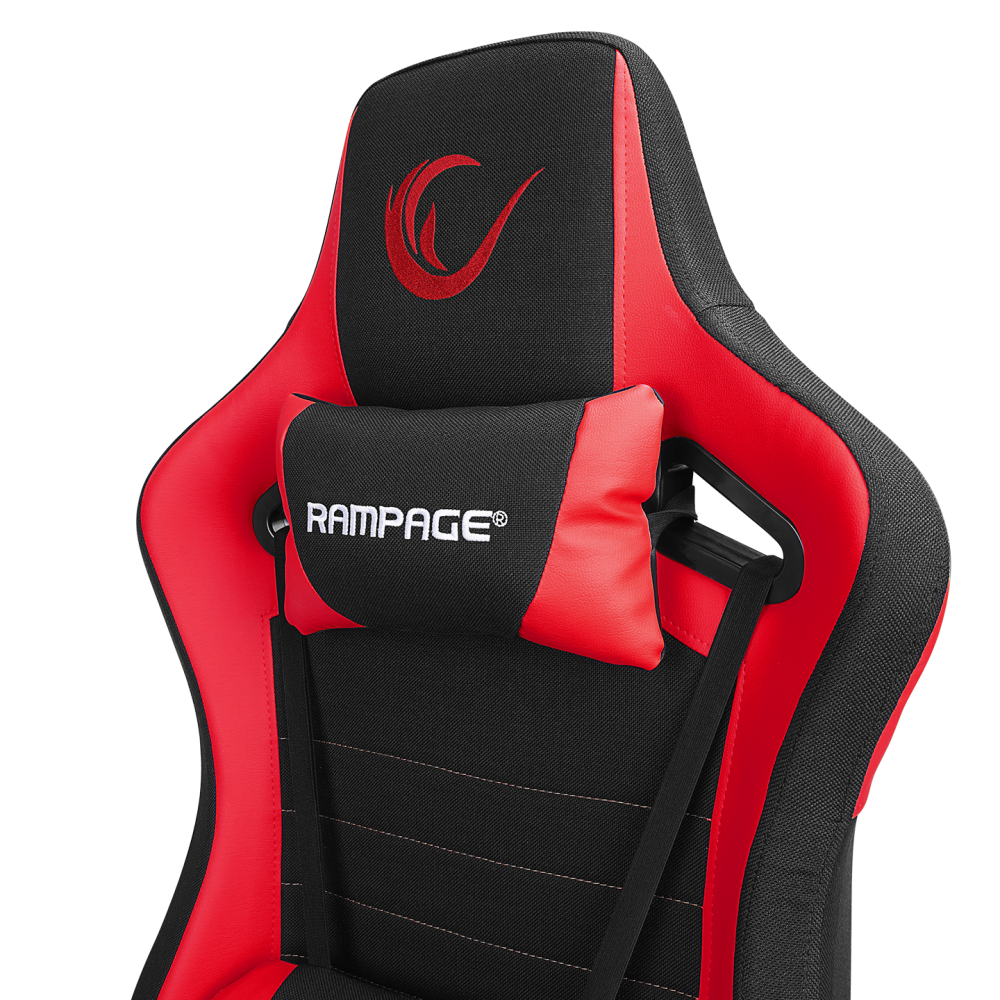 KL-R59 NOVA Siyah/Kırmızı Oyuncu Koltuğu - Rampage