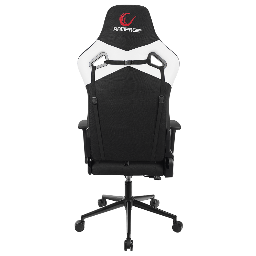 KL-R59 NOVA Siyah/Beyaz Oyuncu Koltuğu - Rampage