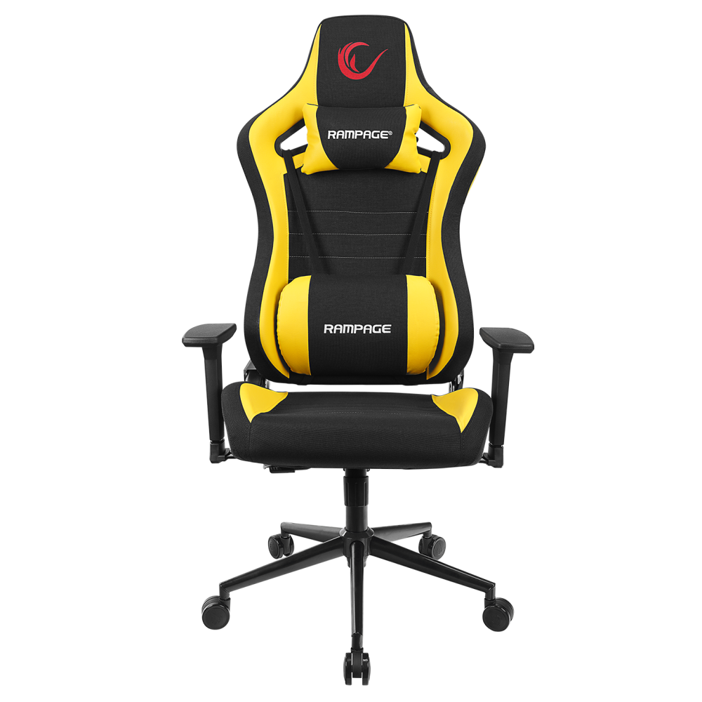 KL-R59 NOVA Siyah/Sarı Oyuncu Koltuğu - Rampage