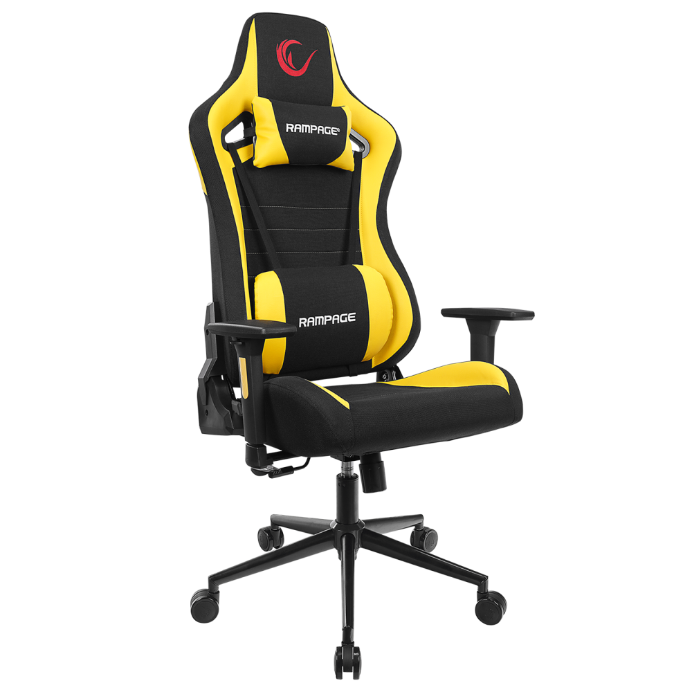 KL-R59 NOVA Siyah/Sarı Oyuncu Koltuğu - Rampage