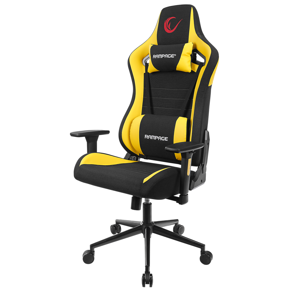 KL-R59 NOVA Siyah/Sarı Oyuncu Koltuğu - Rampage