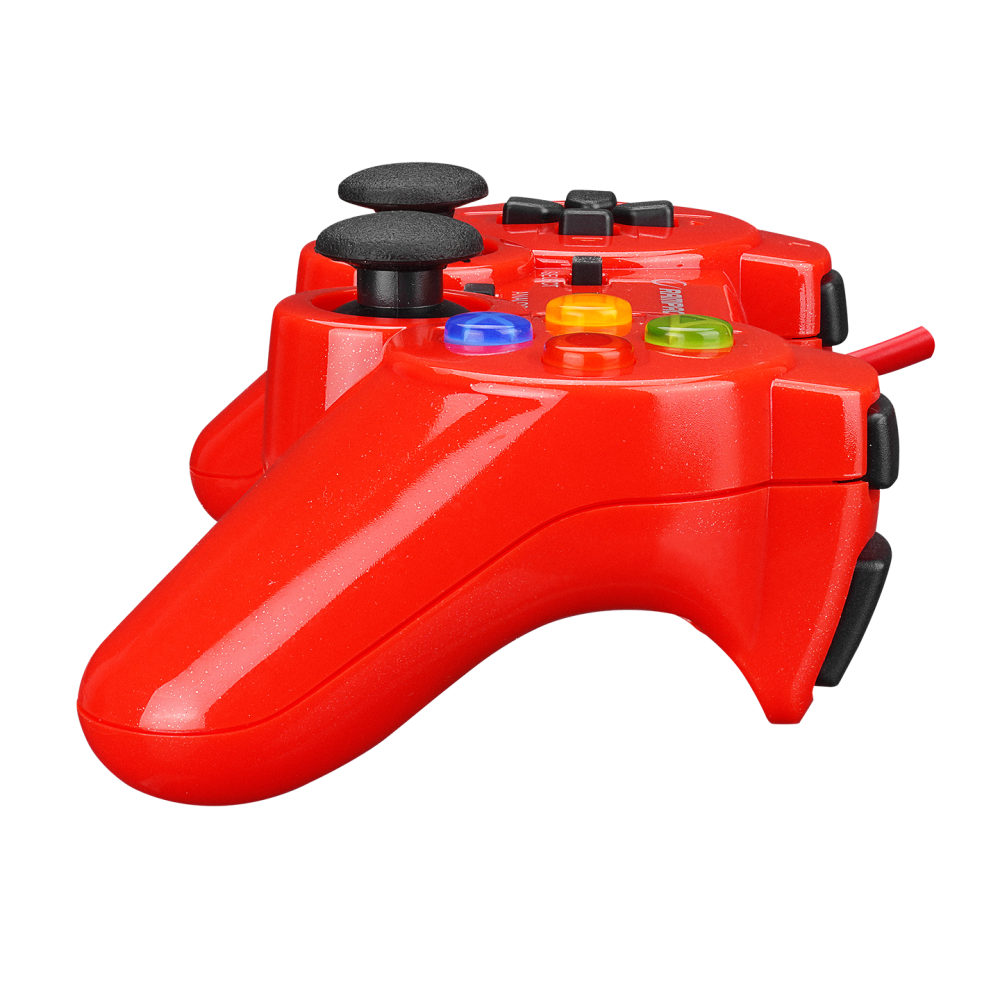 SG-R602 PS3/PC Kırmızı USB 1.8m Joypad - Rampage