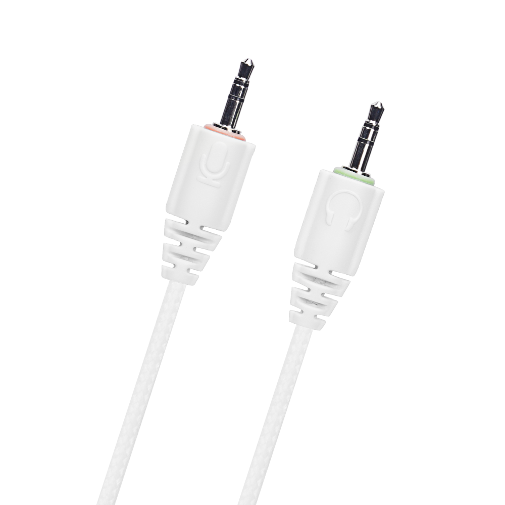 RM-K29 THUNDER 3.5mm Oyuncu Kulaklığı - Beyaz - Rampage