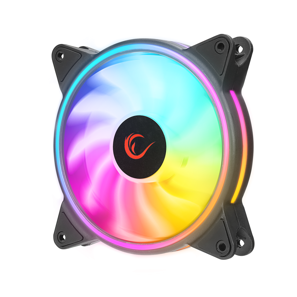 COOLWIND F3 3*12cm ARGB Fan + Kumanda 1200RPM Gaming Oyuncu Kasa Fan Kiti - Rampage
