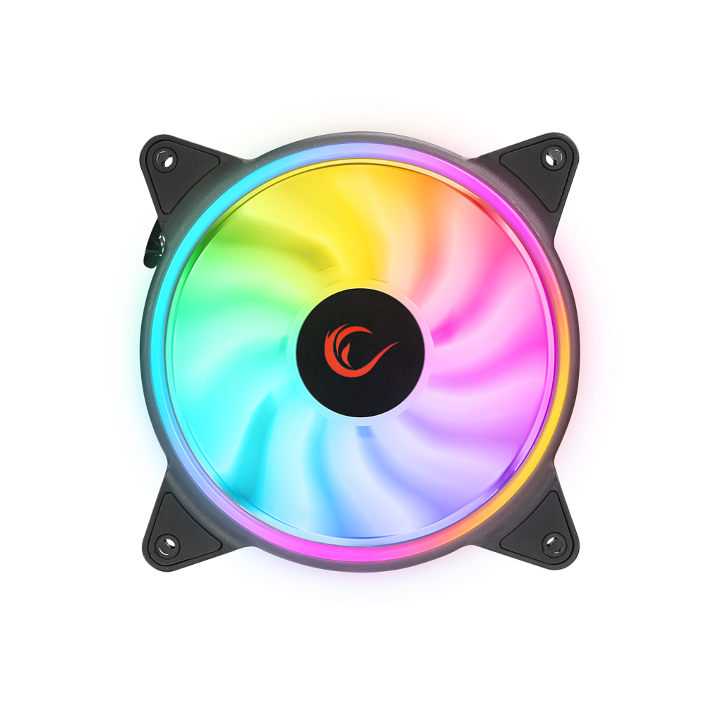 COOLWIND F3 3*12cm ARGB Fan + Kumanda 1200RPM Gaming Oyuncu Kasa Fan Kiti - Rampage