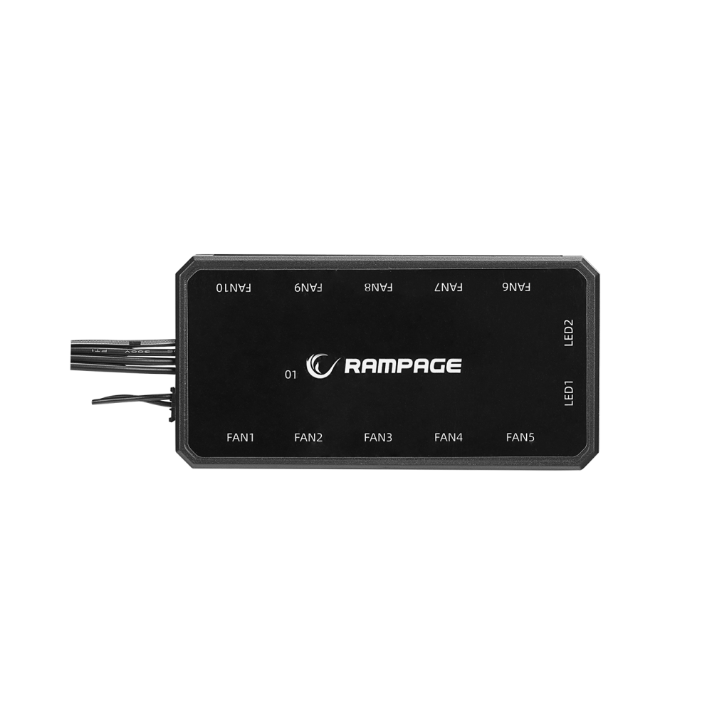 COOLWIND F3 3*12cm ARGB Fan + Kumanda 1200RPM Gaming Oyuncu Kasa Fan Kiti - Rampage