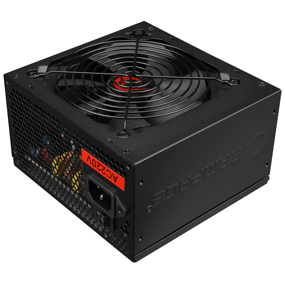 RMP-600-80P 600W 80Plus Bronze 12cm Fan Aktif PFC Power Supply - Rampage