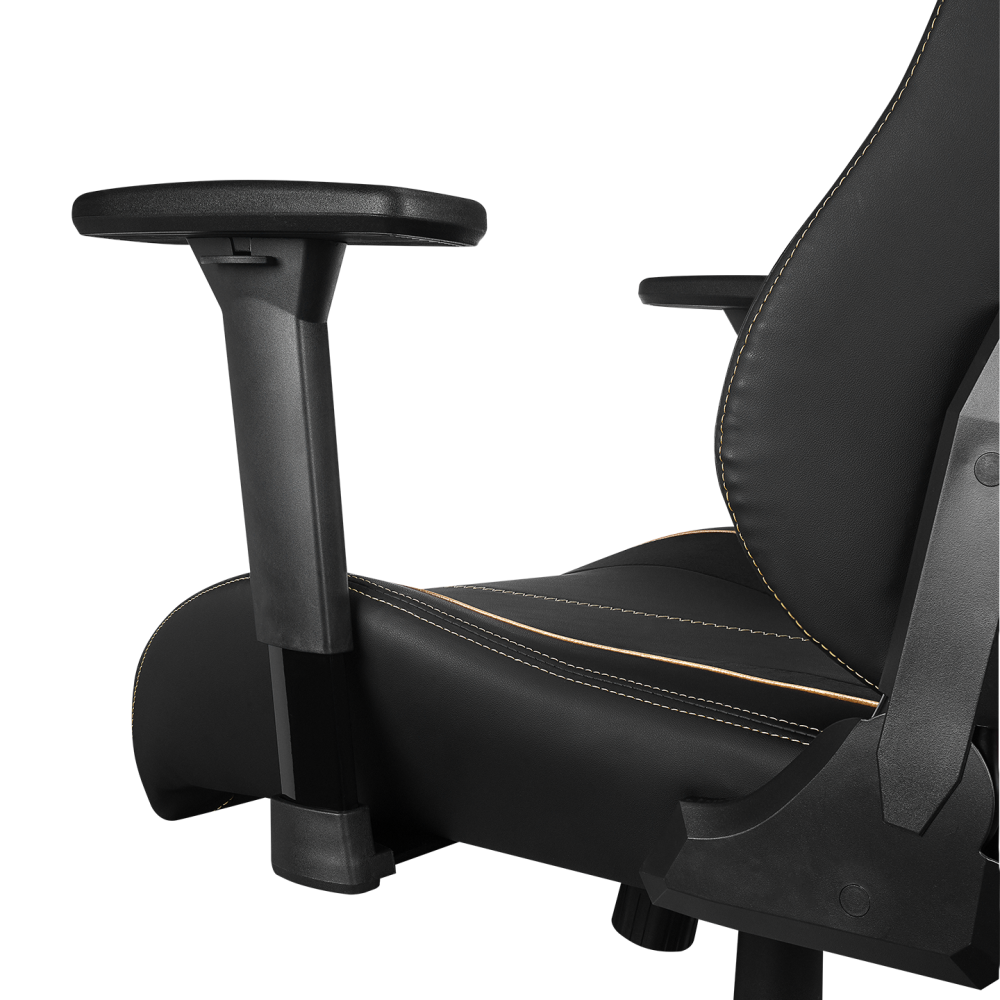 KL-R20 GRAND SERIES 3D Ayarlı Dirseklik Siyah/Golden Oyuncu Koltuğu - Rampage
