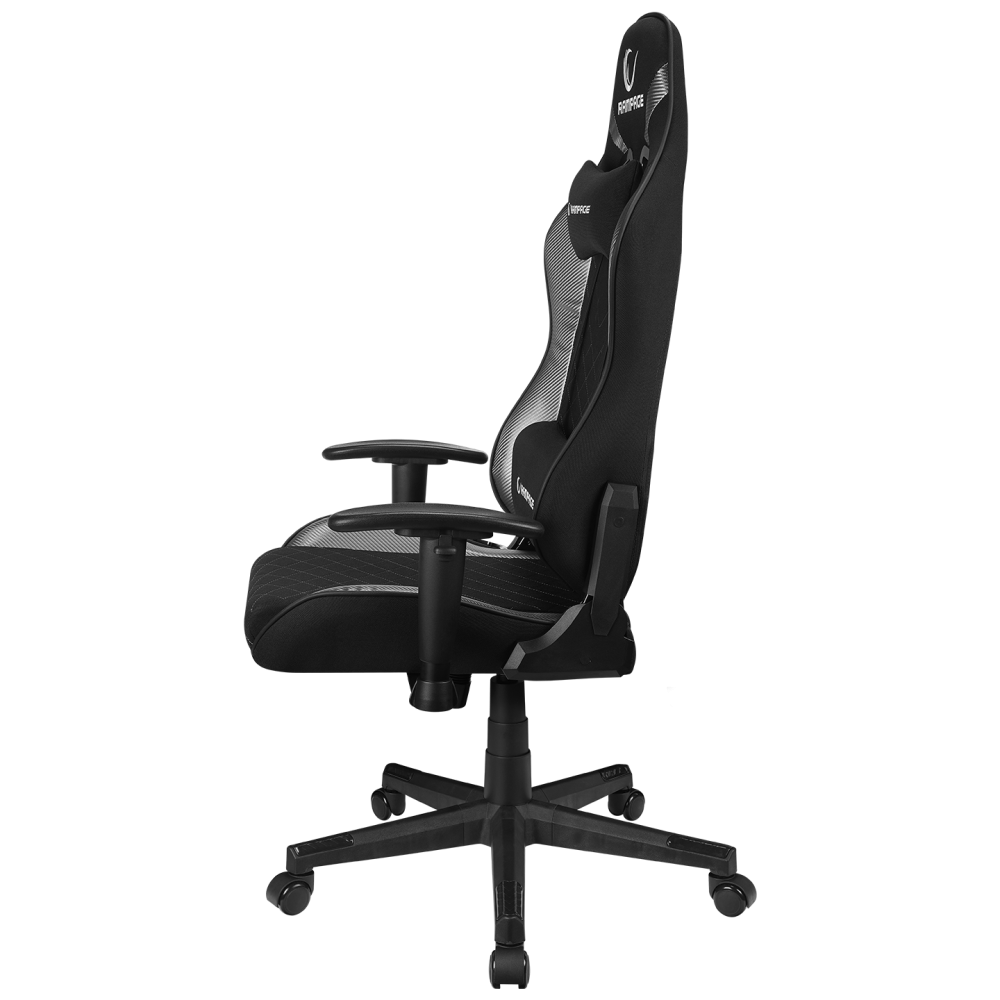 Üst Seviye Terletmez Kumaş Oyuncu Koltuğu-Gri/Siyah