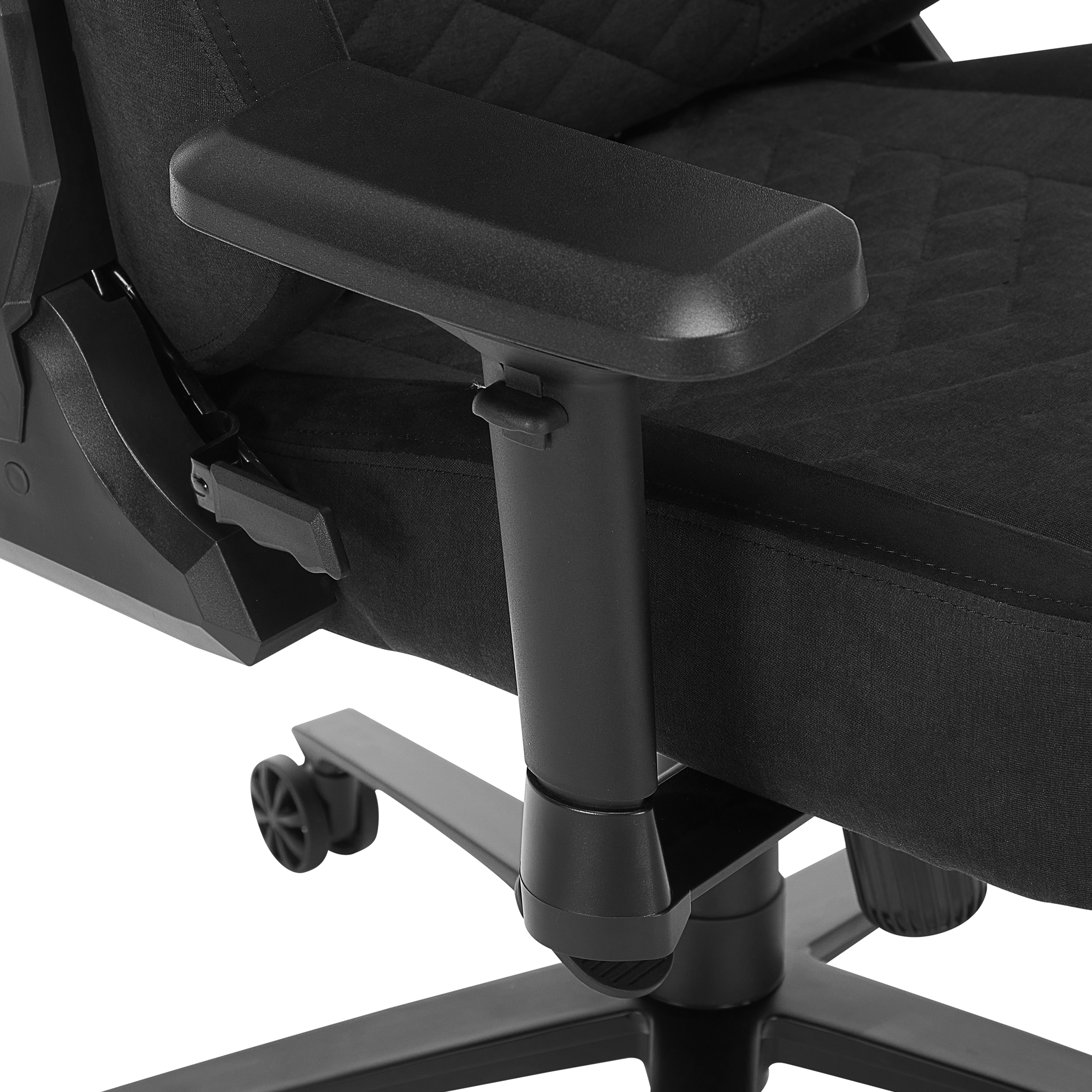 KL-R82 Blitz Anti-Sweat Fabric Adjustable Backrest Mechanism Gaming Chair-Black