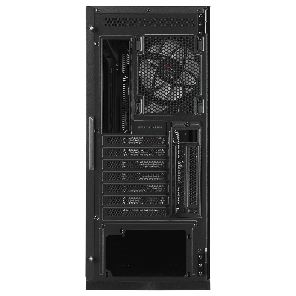 MAGNIFIC Mesh Manyetik Temperli Camlı Siyah 4*12cm RGB Fan ATX Mid-T Gaming Oyuncu Kasası - Rampage