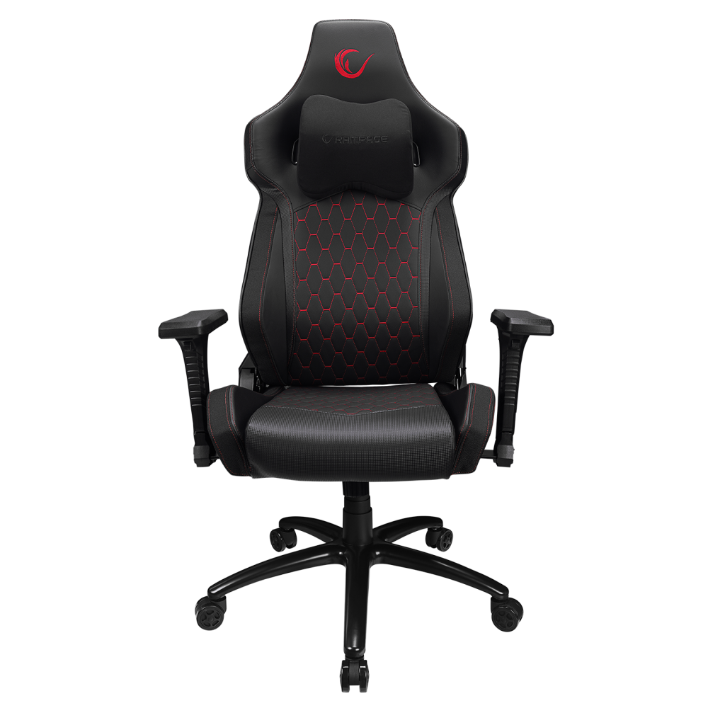 KL-R73 COMFORT Üst Seviye Terletmez Kumaş Gri/Siyah Gaming Oyuncu Koltuğu - Rampage