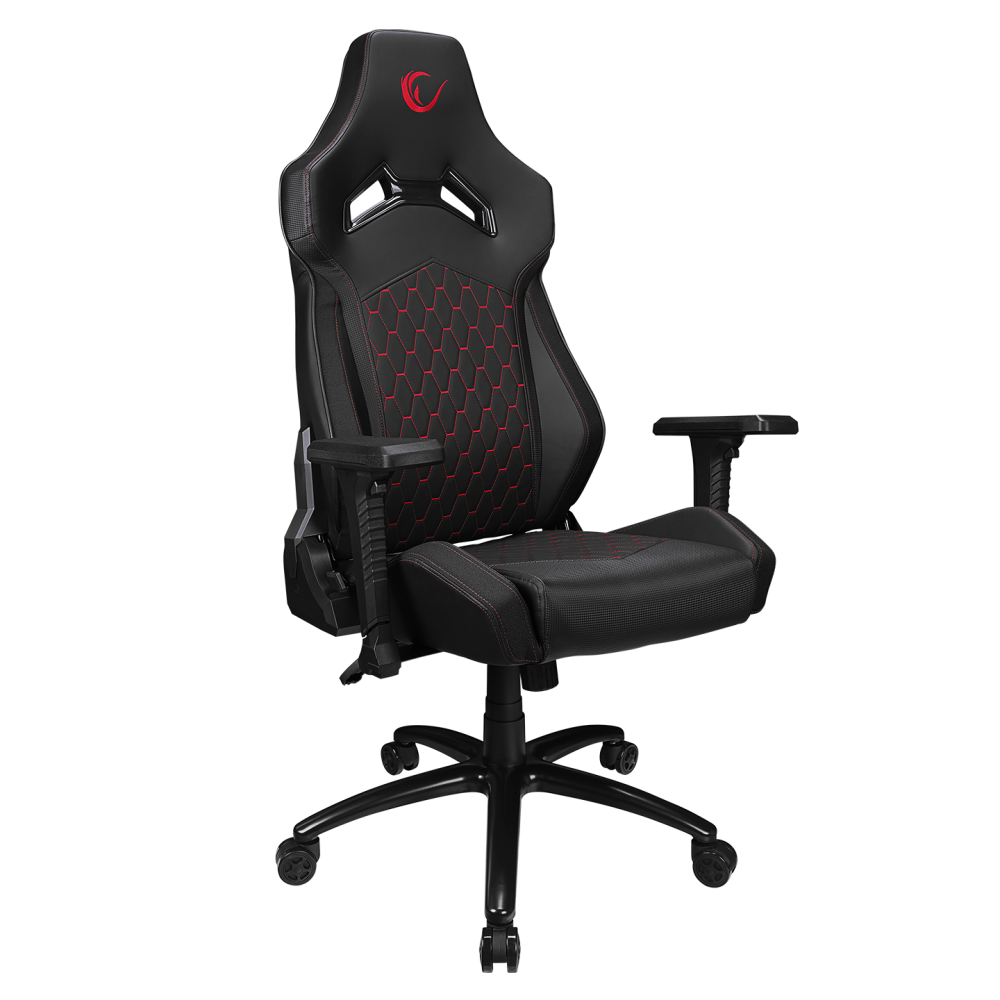 KL-R73 COMFORT Üst Seviye Terletmez Kumaş Gri/Siyah Gaming Oyuncu Koltuğu - Rampage