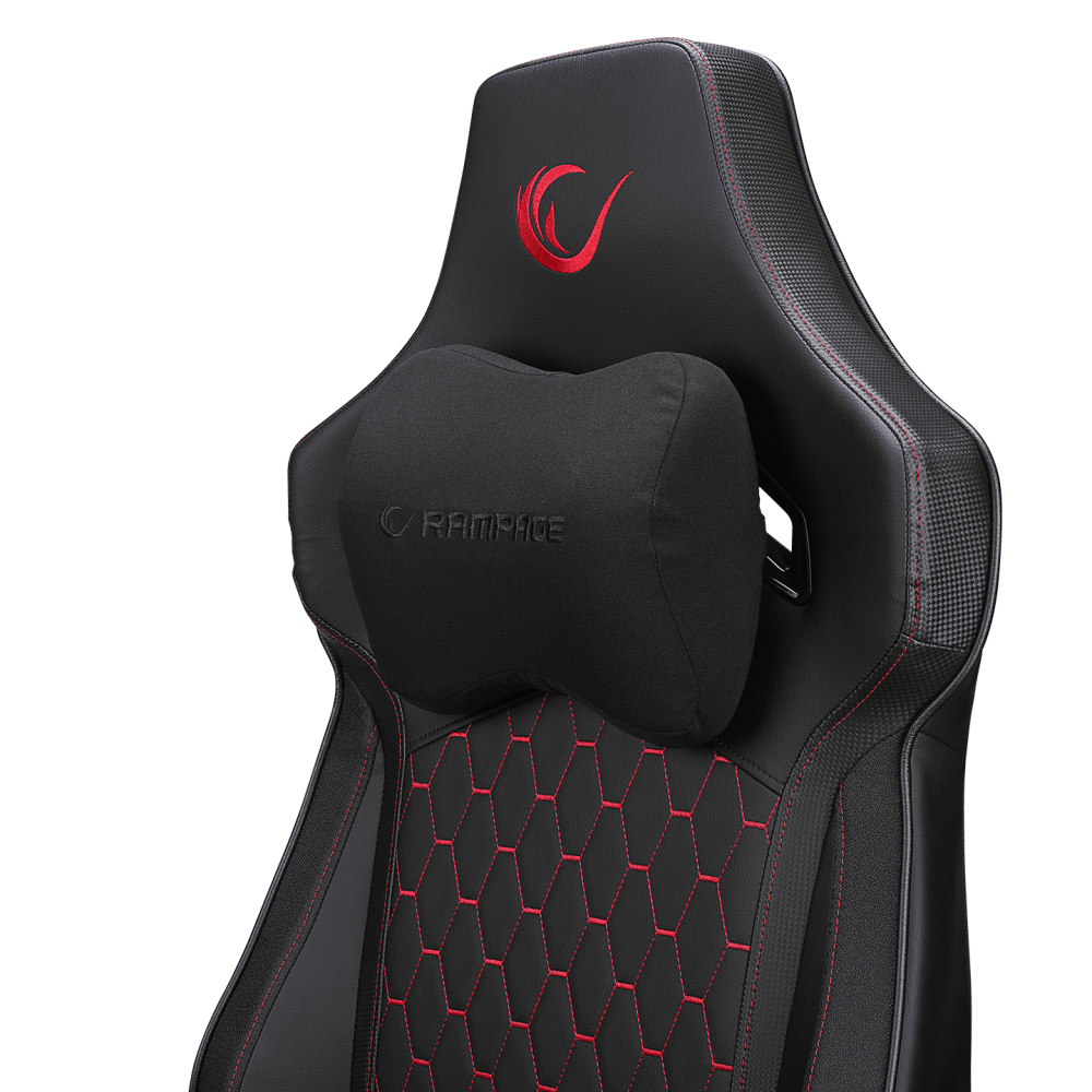 KL-R73 COMFORT Üst Seviye Terletmez Kumaş Gri/Siyah Gaming Oyuncu Koltuğu - Rampage