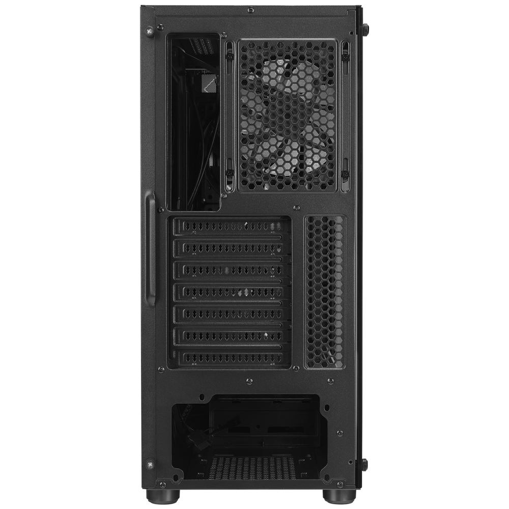 AZZA V1 Temperli Camlı Siyah ATX Mid-T Gaming Oyuncu Kasası - Rampage