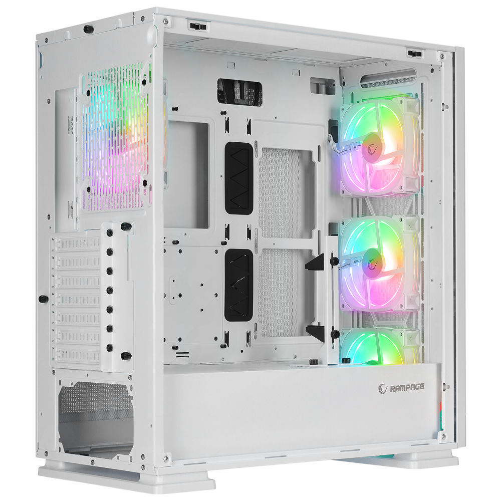 VANGUARD V2 Beyaz MeshE-ATX Big-T Oyuncu Kasası - Rampage