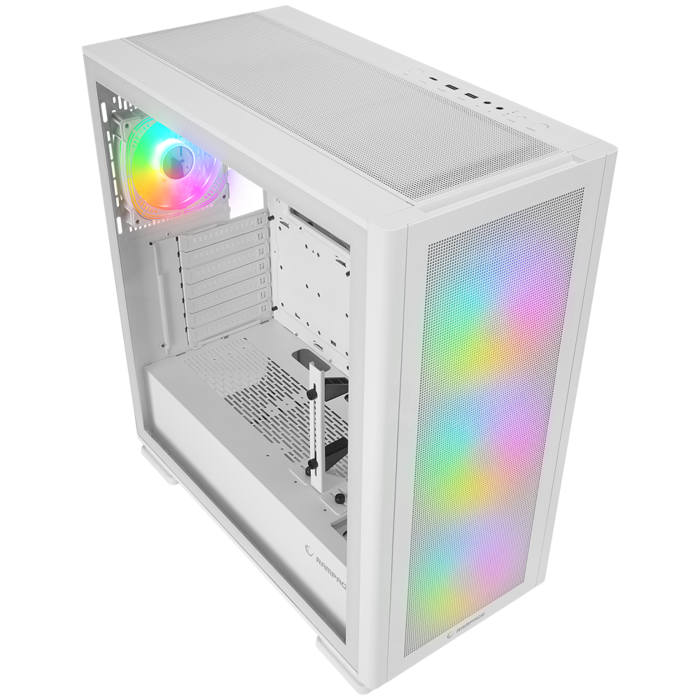 VANGUARD V2 Beyaz MeshE-ATX Big-T Oyuncu Kasası - Rampage