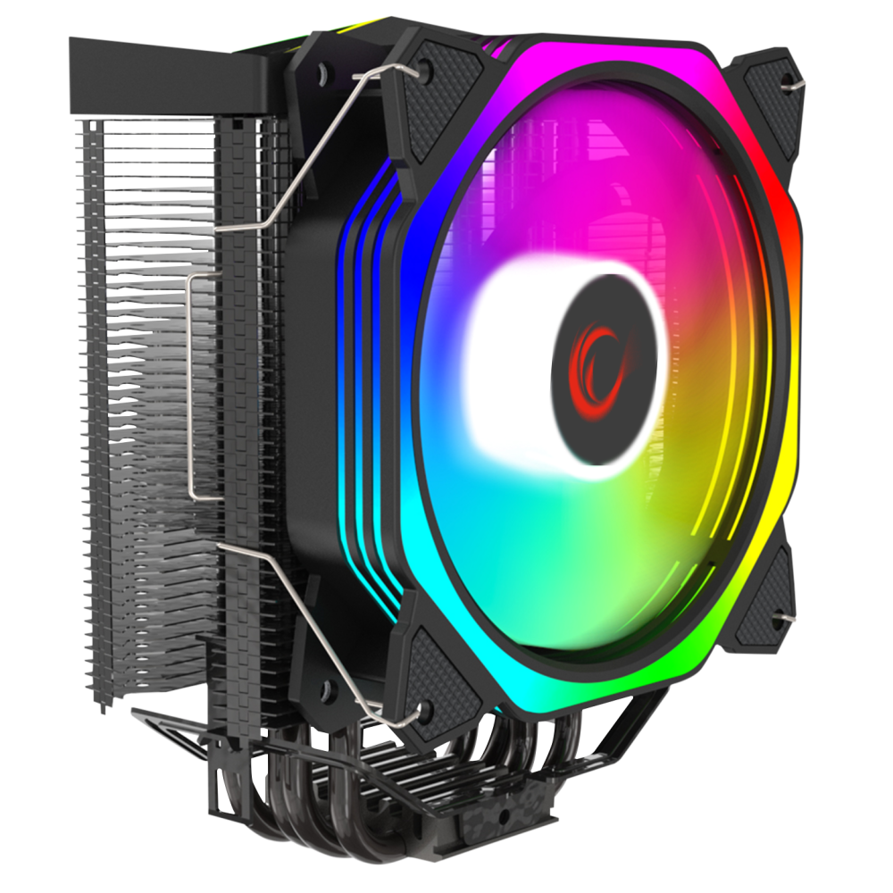 OCTAGON C50 Siyah 1800RPM AM5/LGA1700 Uyumlu Hava Soğutmalı CPU Fan - Rampage