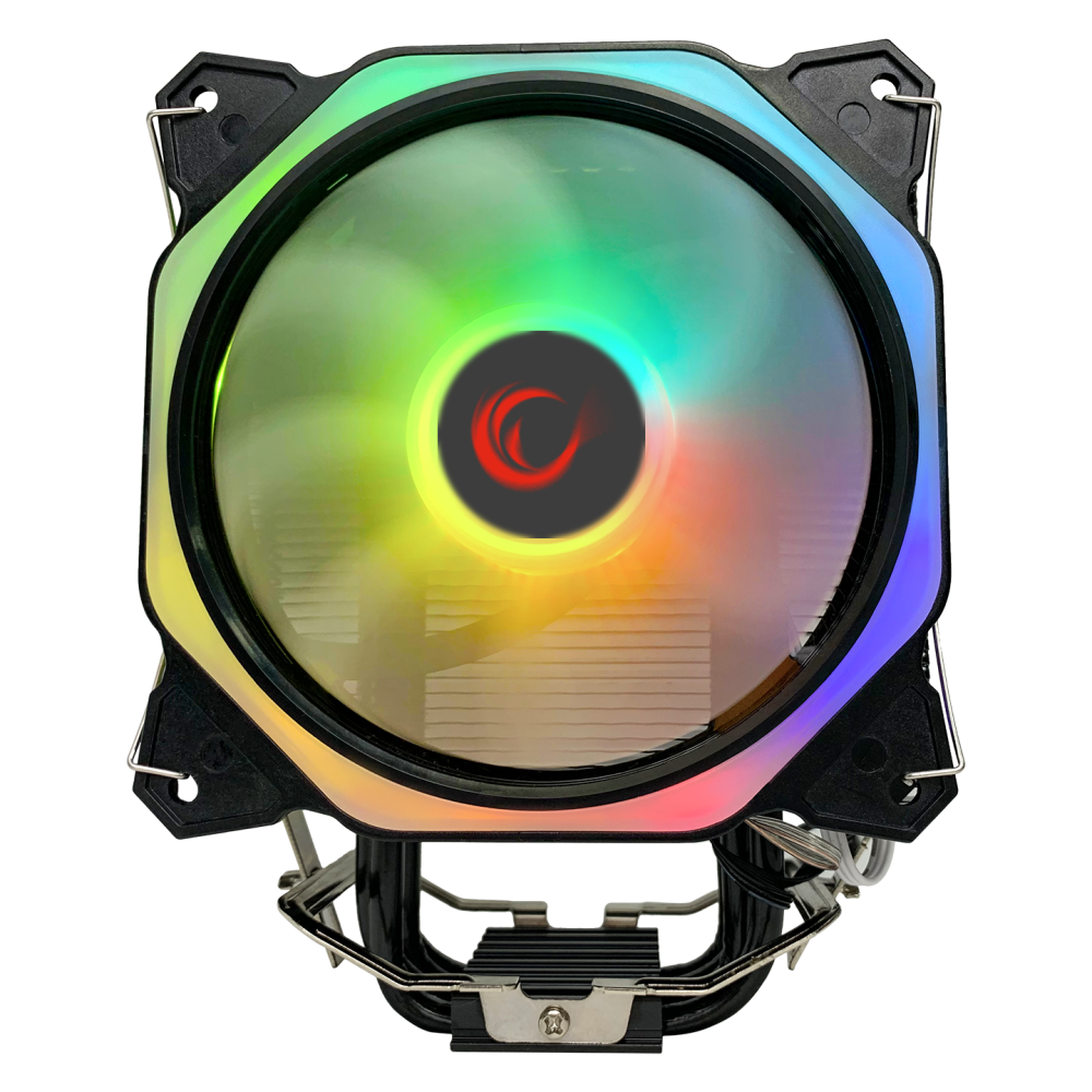 OCTAGON C50 Siyah 1800RPM AM5/LGA1700 Uyumlu Hava Soğutmalı CPU Fan - Rampage