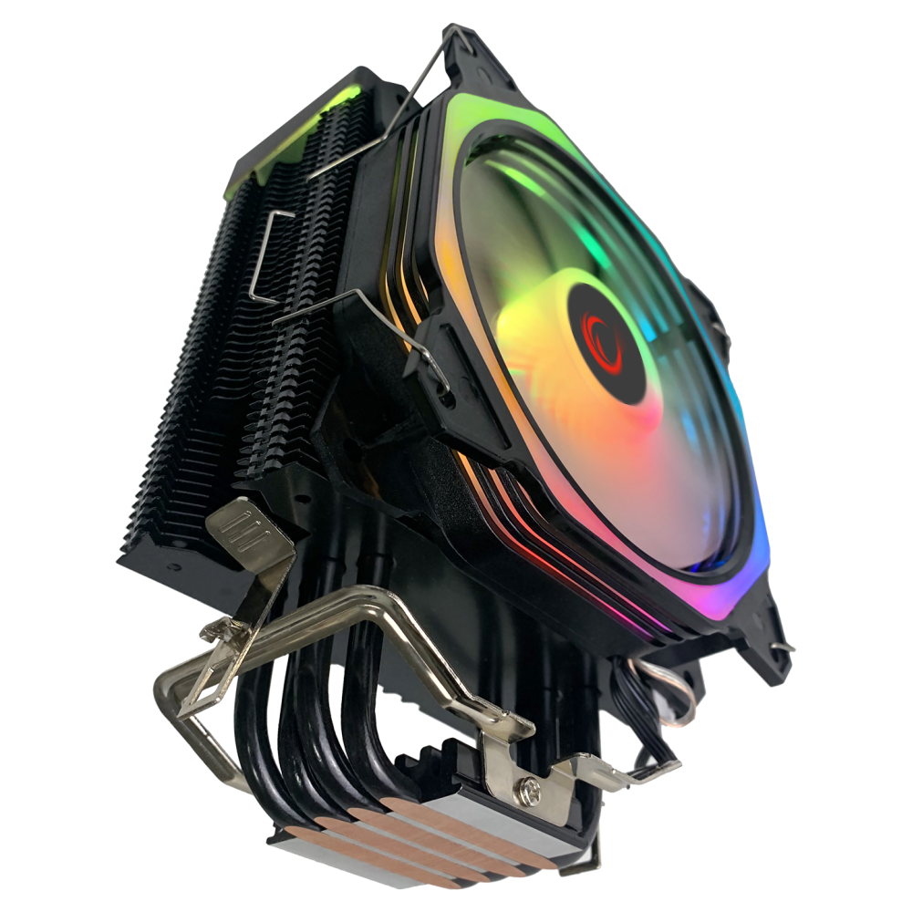 OCTAGON C50 Siyah 1800RPM AM5/LGA1700 Uyumlu Hava Soğutmalı CPU Fan - Rampage