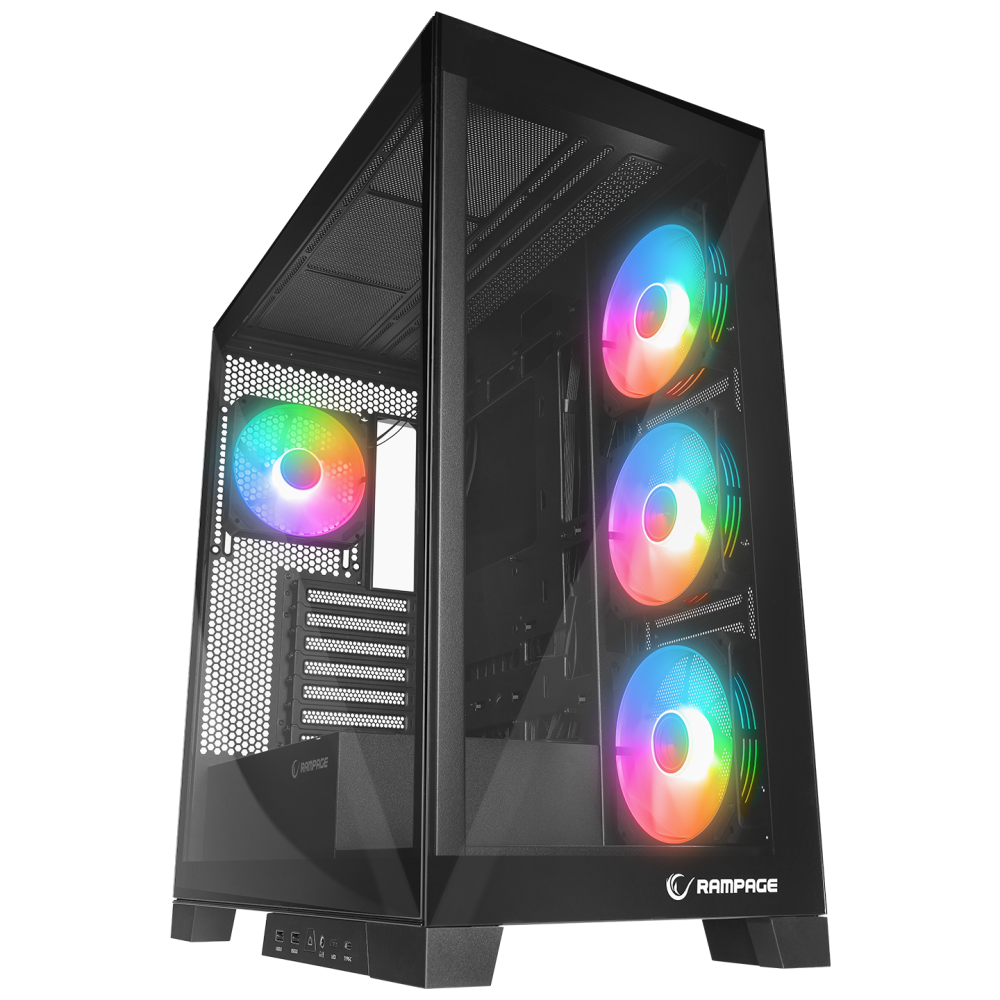 HYDRA V2 BLACK E-ATX Exclusive Gaming Oyuncu Kasası - Rampage