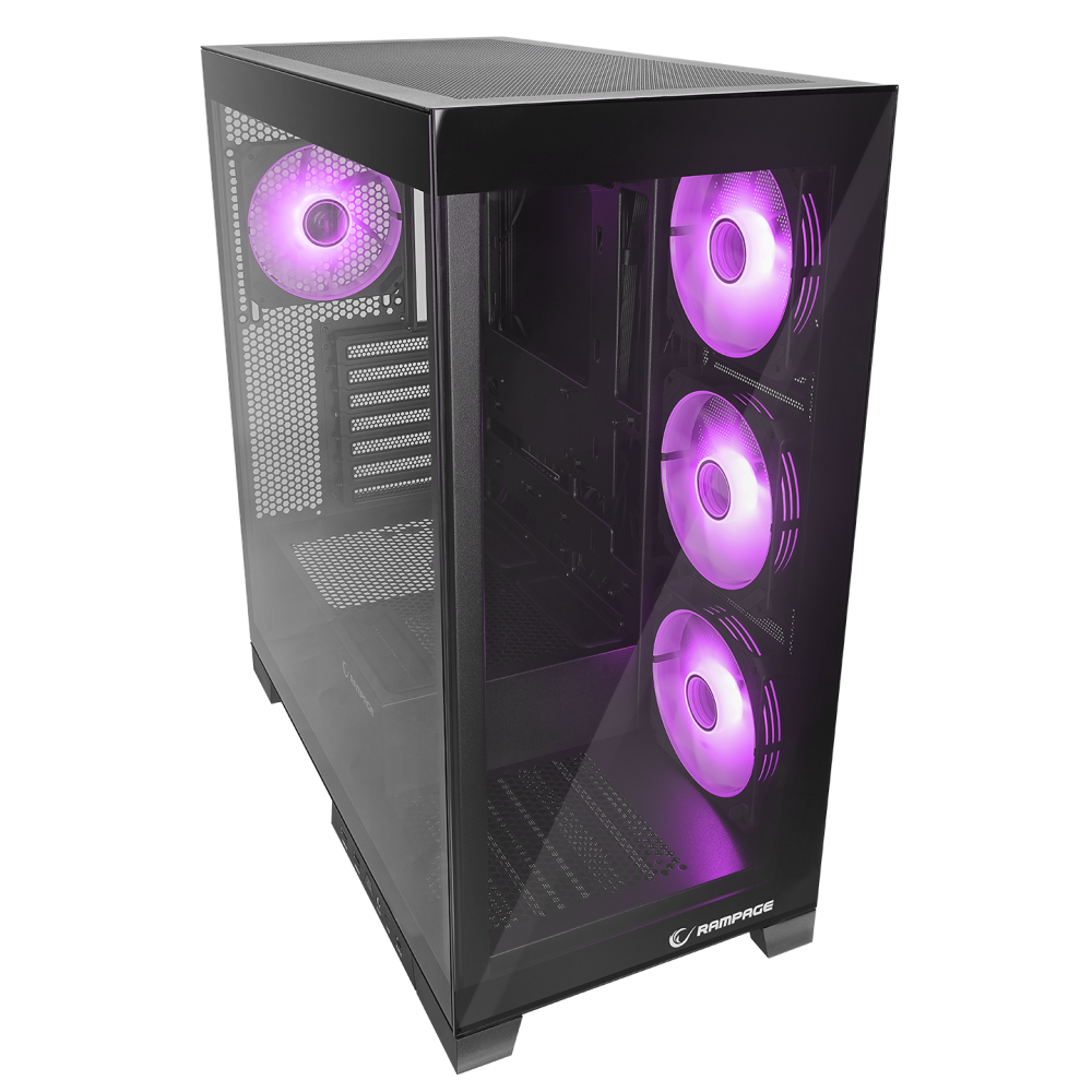 HYDRA V2 BLACK E-ATX Exclusive Gaming Oyuncu Kasası - Rampage