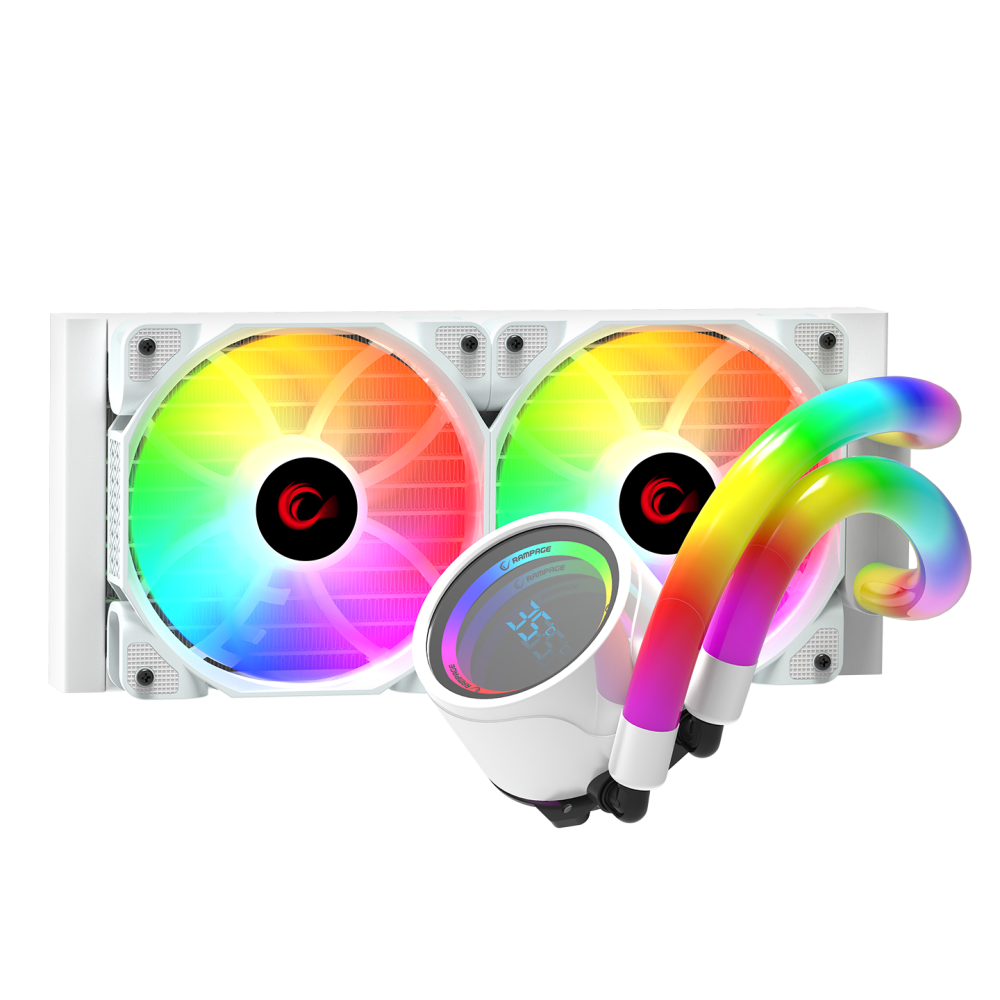 ICEBLADE C7 Beyaz2000RPM 240mm Sıvı Soğutmalı CPU Fan - Rampage