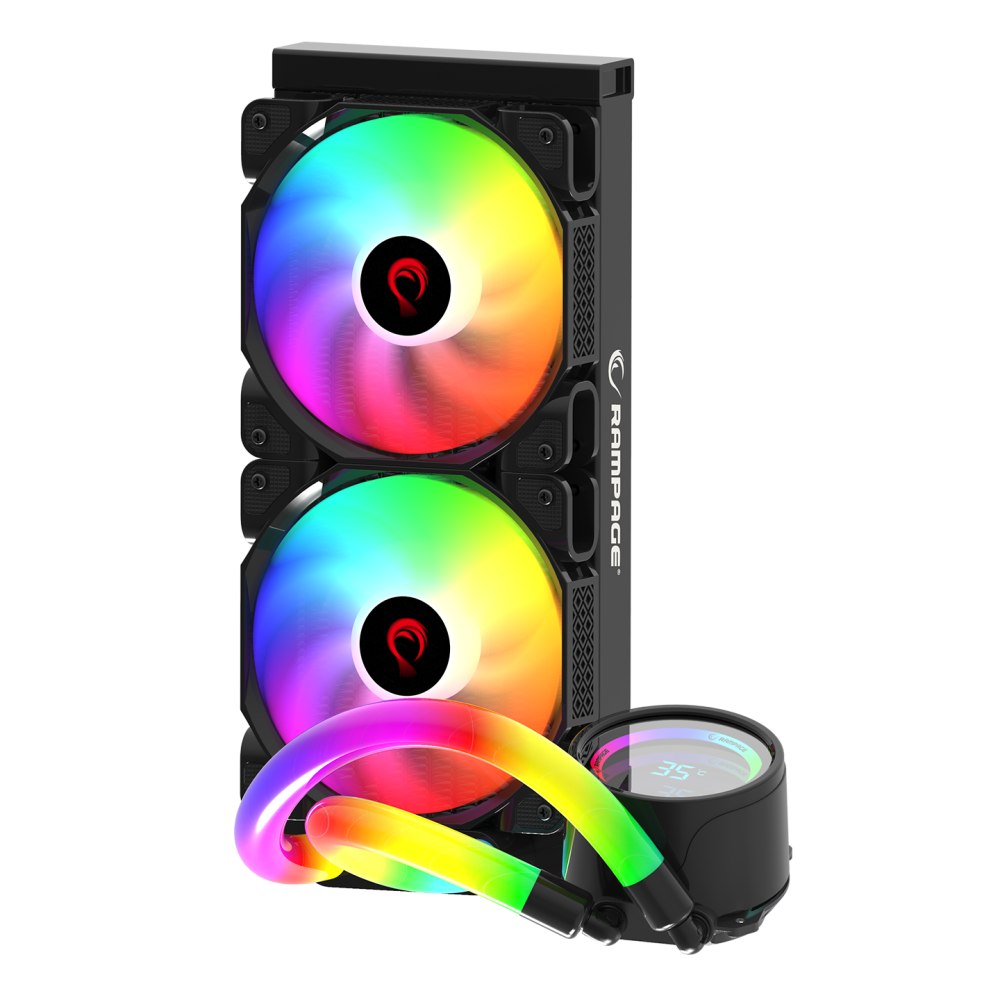 ICEBLADE C7 Siyah 2000RPM 240mm Sıvı Soğutmalı CPU Fan - Rampage