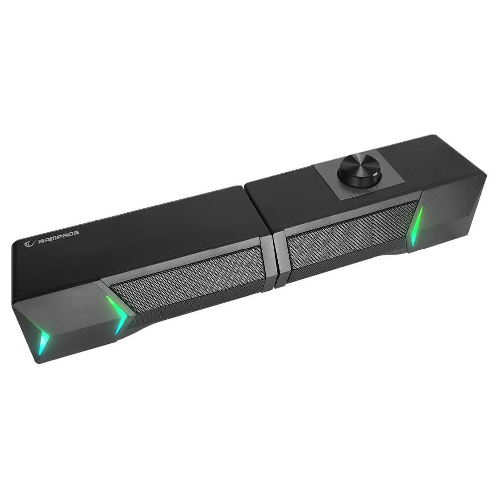 Elegant X10 2.0 Bluetoothlu Rms 3W*2 RGB Işıklı Multimedia Usb 5V 45dB Gaming Oyuncu Speaker - Rampage