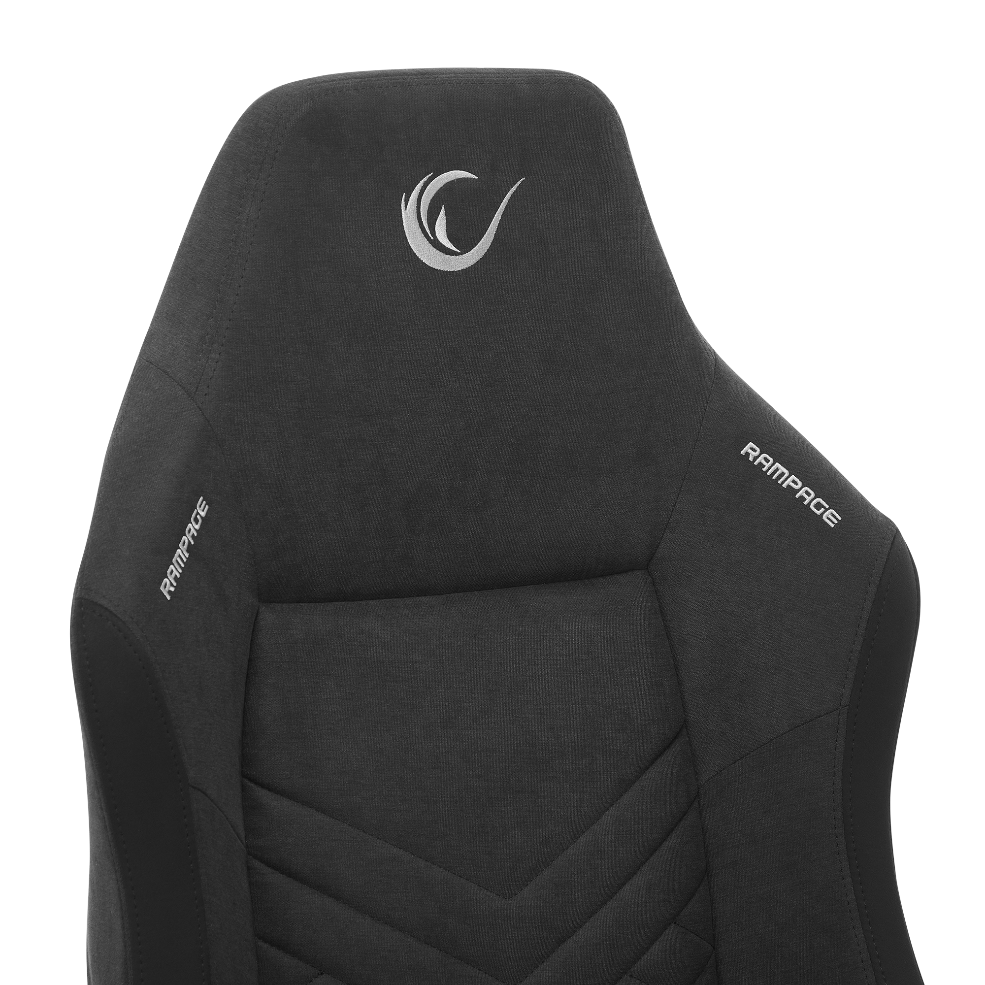 KL-R82 Blitz Anti-Sweat Fabric Adjustable Backrest Mechanism Gaming Chair-Black
