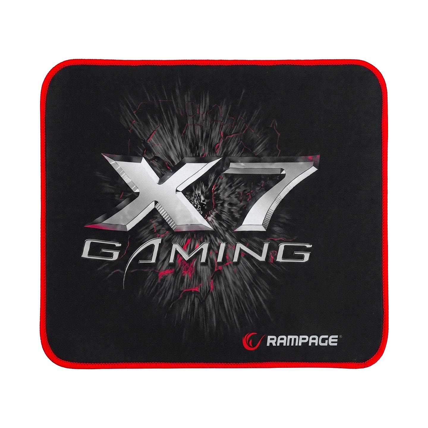300267 32x27 cm Red Stitched Gaming Mouse Pad