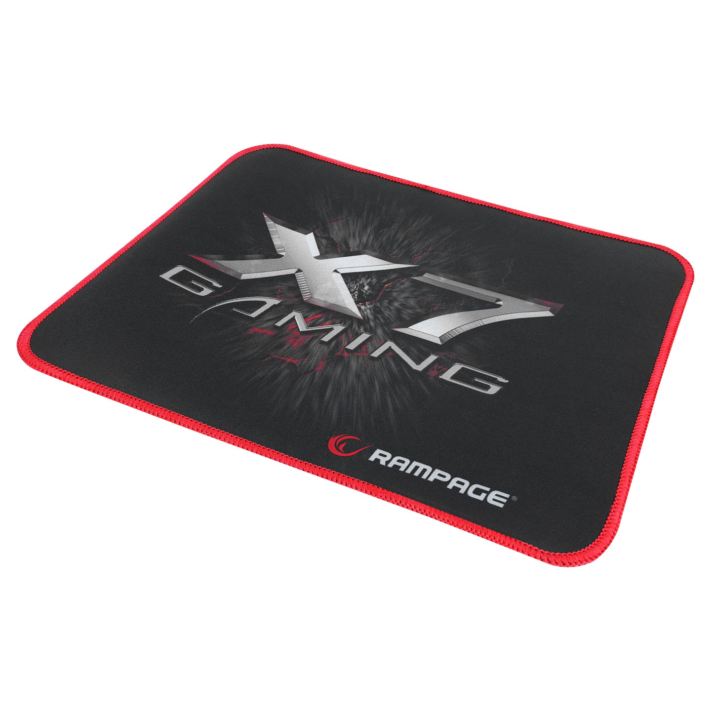 300267 32x27 cm Red Stitched Gaming Mouse Pad