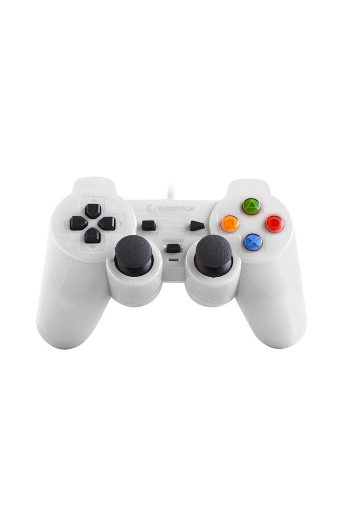 SG-R602 PS3/PC Beyaz USB 1.8m Joypad - Rampage