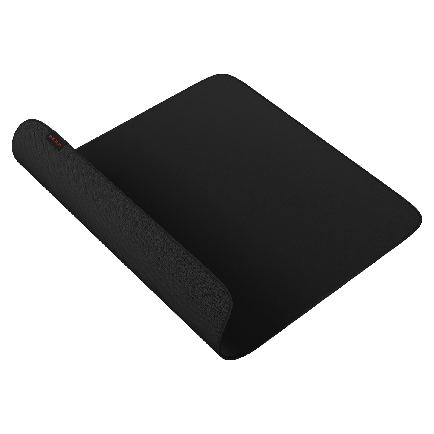 Pulsar Pro L 450x400x4mm Dikişli Neutral Kumaş Siyah Gaming Mouse Pad - Rampage