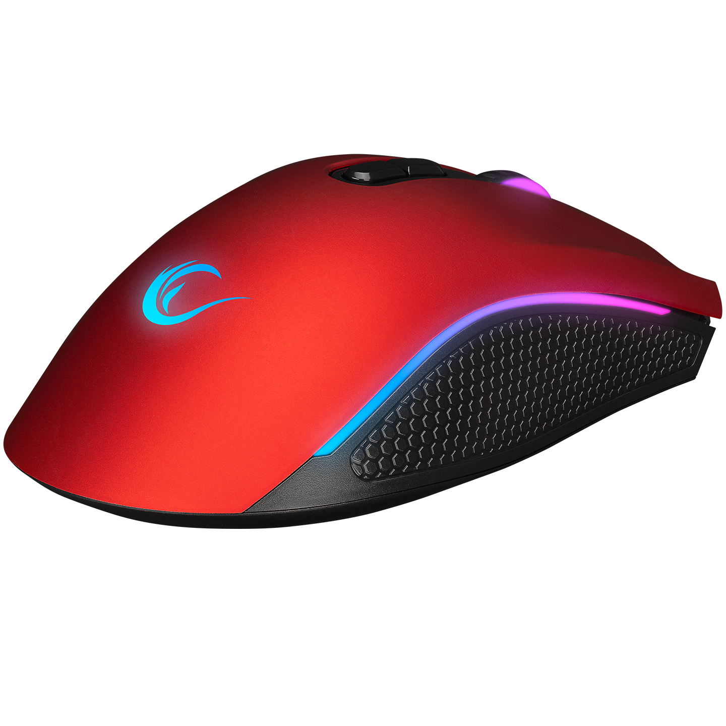 SMX-R44 V2 Makrolu Kırmızı 12800 DPI RGB Ledli 80 Million Huano Switch Gaming Oyuncu Mouse - Rampage