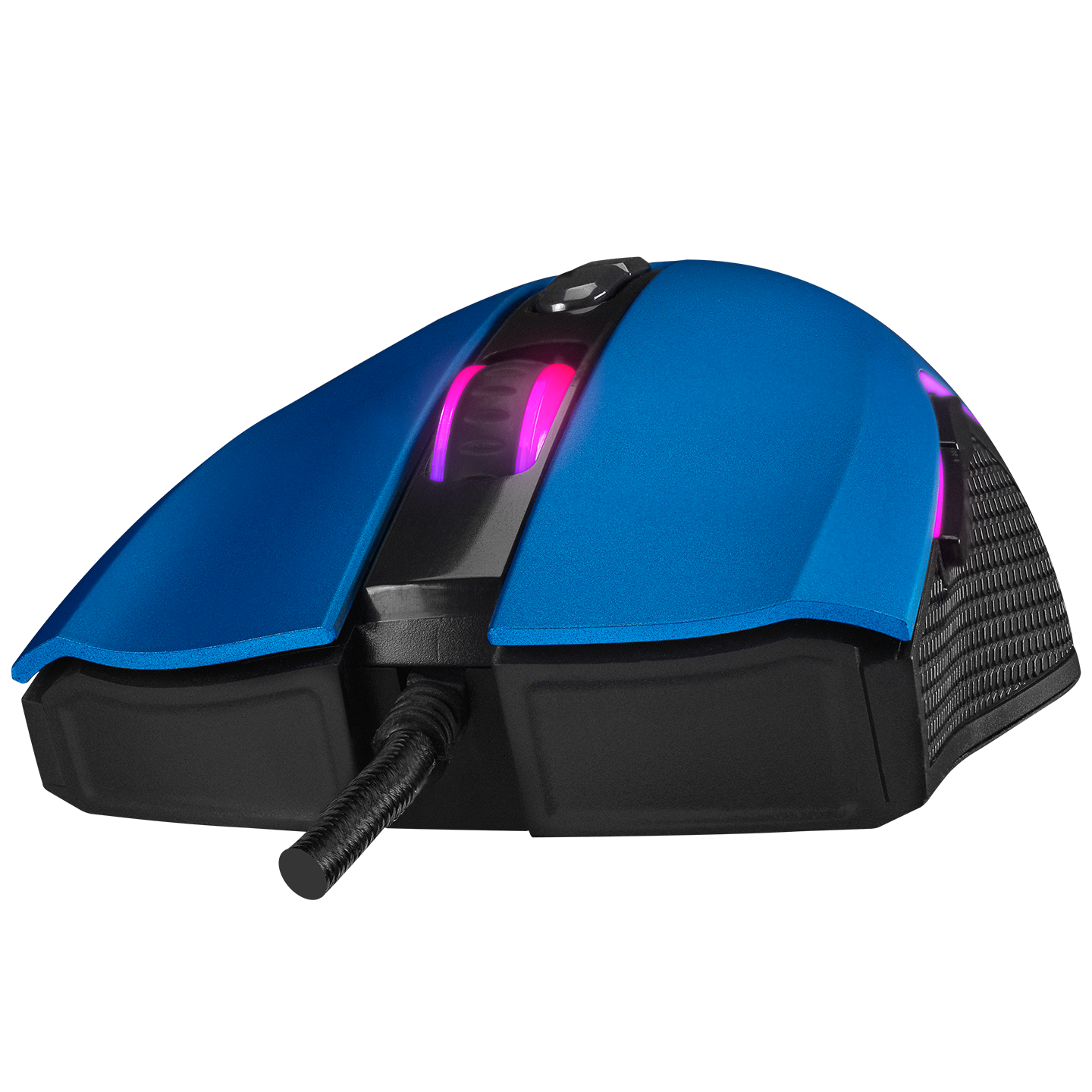 SMX-R44 V2 Makrolu Mavi 12800 DPI RGB Ledli 80 Million Huano Switch Gaming Oyuncu Mouse - Rampage