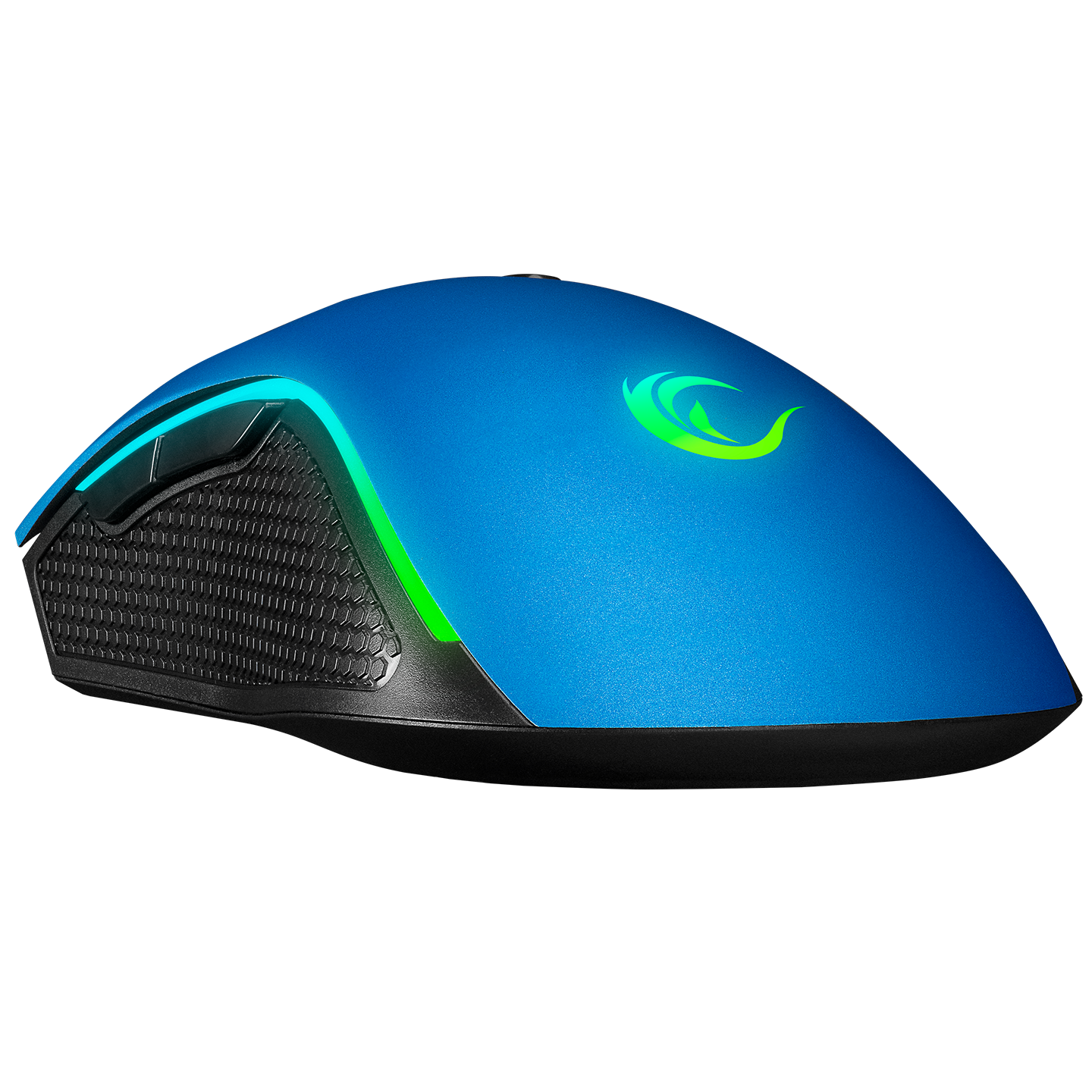 SMX-R44 V2 Makrolu Mavi 12800 DPI RGB Ledli 80 Million Huano Switch Gaming Oyuncu Mouse - Rampage