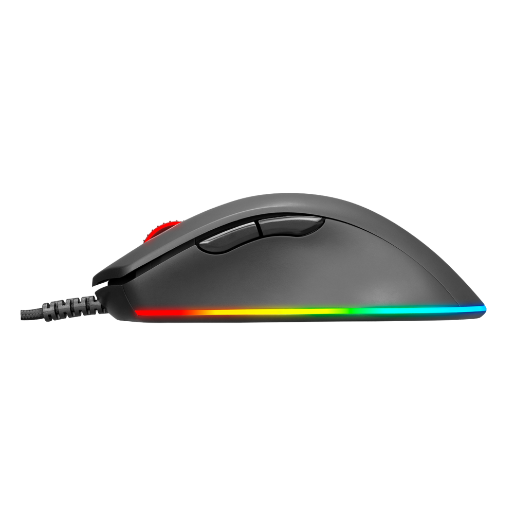 SMX-R58 EAGLE Usb Siyah 10000dpi RGB Ledli Makrolu Gaming Oyuncu Mouse - Rampage