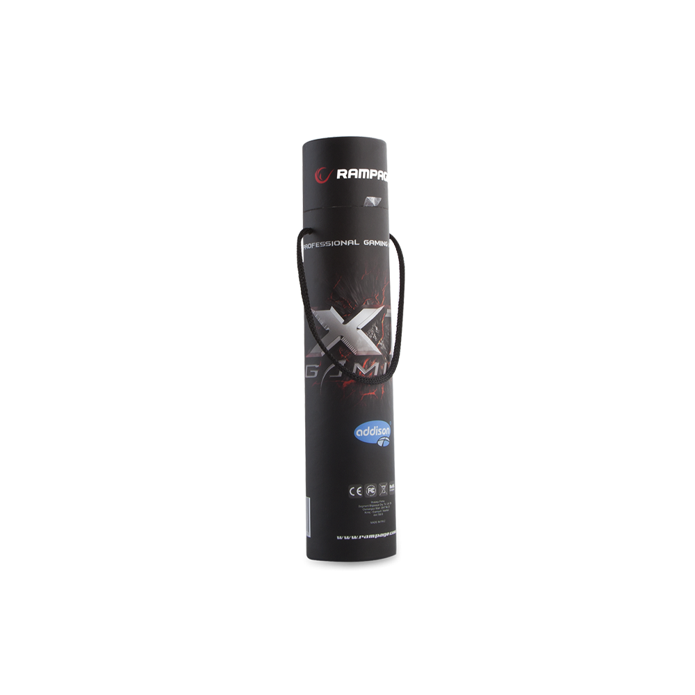 300267 320x270x3mm Kırmızı Dikişli Gaming Mouse Pad - Rampage